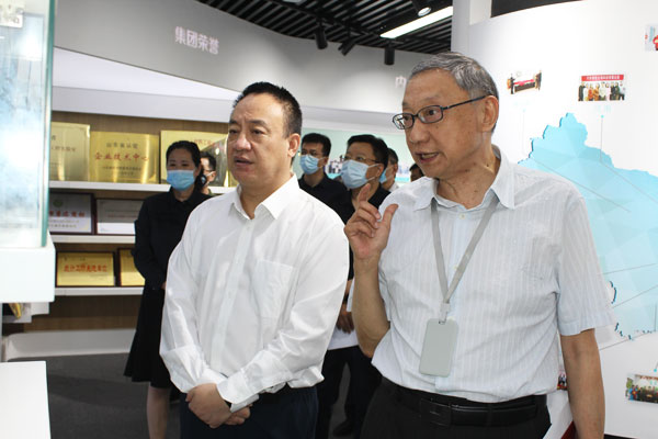 濟南市政協(xié)副主席、市工商聯(lián)主席劉夢海來訪